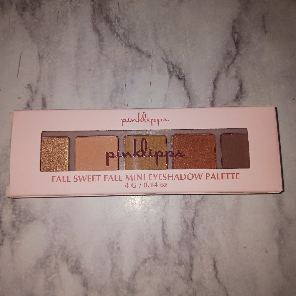 Pinklipps Fall eyeshadow palette